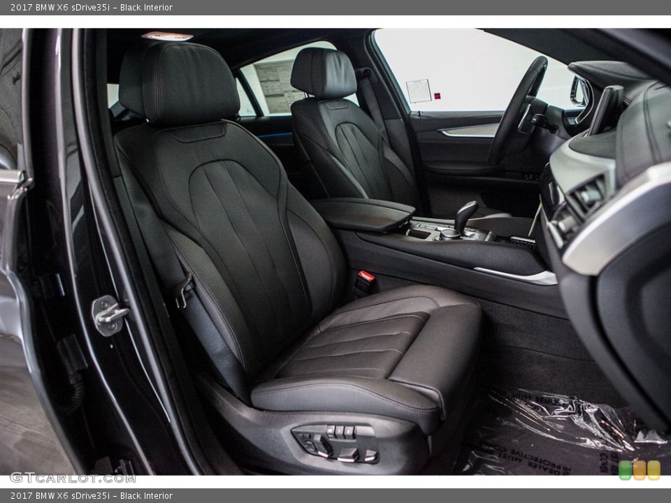 Black Interior Photo for the 2017 BMW X6 sDrive35i #115547756
