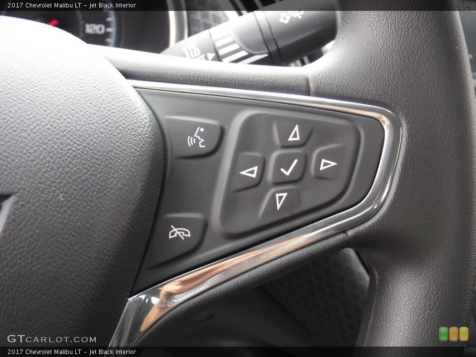 Jet Black Interior Controls for the 2017 Chevrolet Malibu LT #115547915