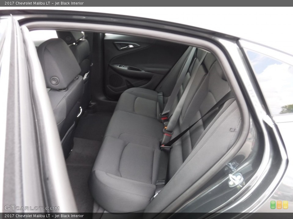 Jet Black Interior Rear Seat for the 2017 Chevrolet Malibu LT #115547959