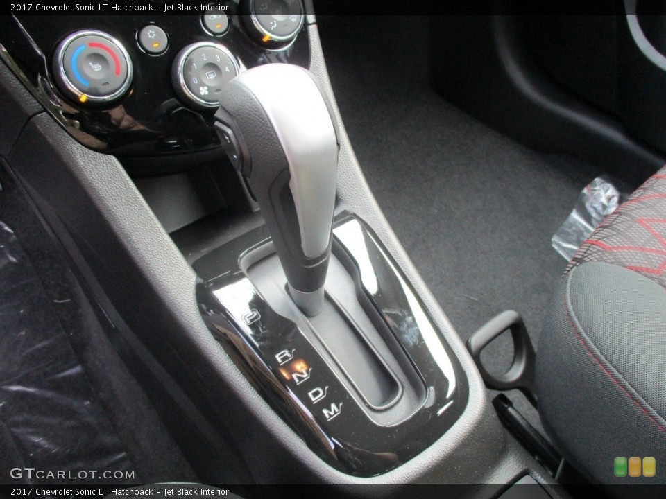 Jet Black Interior Transmission for the 2017 Chevrolet Sonic LT Hatchback #115548446