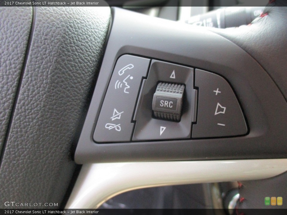 Jet Black Interior Controls for the 2017 Chevrolet Sonic LT Hatchback #115548521