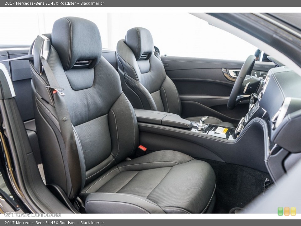 Black Interior Photo for the 2017 Mercedes-Benz SL 450 Roadster #115552442