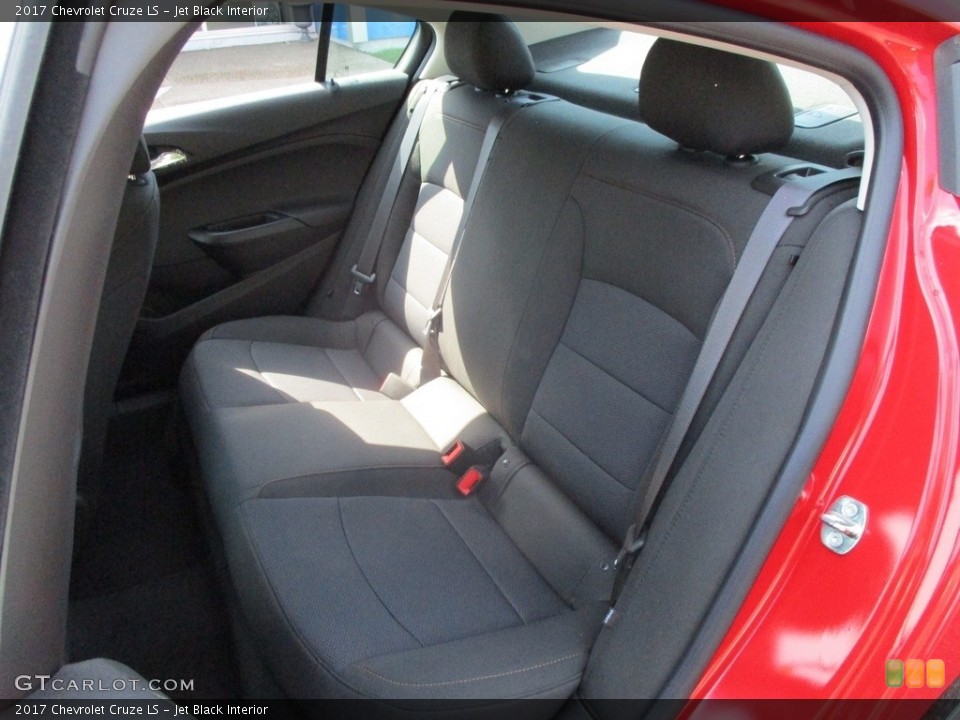 Jet Black Interior Rear Seat for the 2017 Chevrolet Cruze LS #115555232
