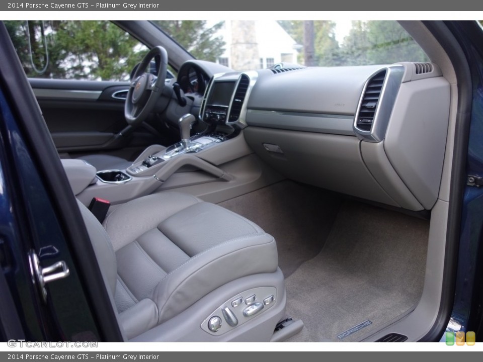 Platinum Grey Interior Front Seat for the 2014 Porsche Cayenne GTS #115563860