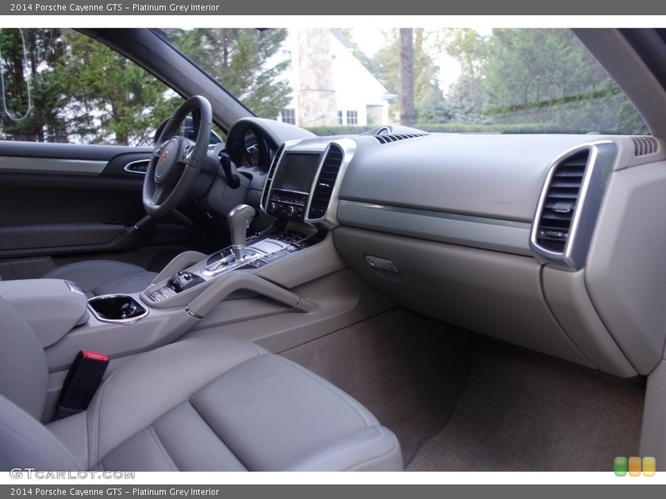 Platinum Grey Interior Dashboard for the 2014 Porsche Cayenne GTS #115563872