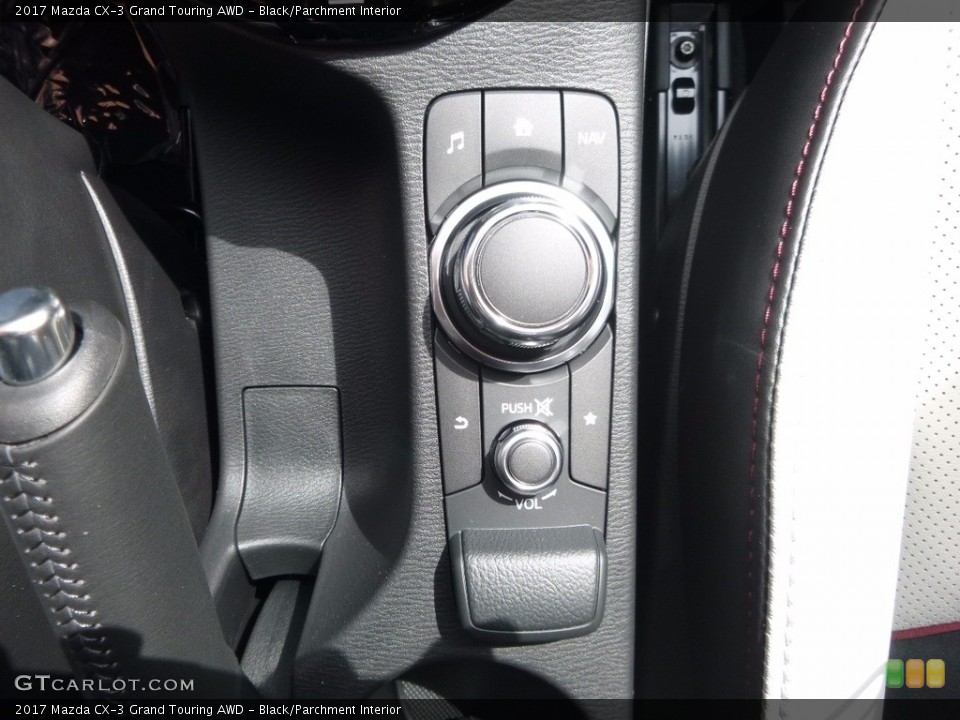 Black/Parchment Interior Controls for the 2017 Mazda CX-3 Grand Touring AWD #115567037