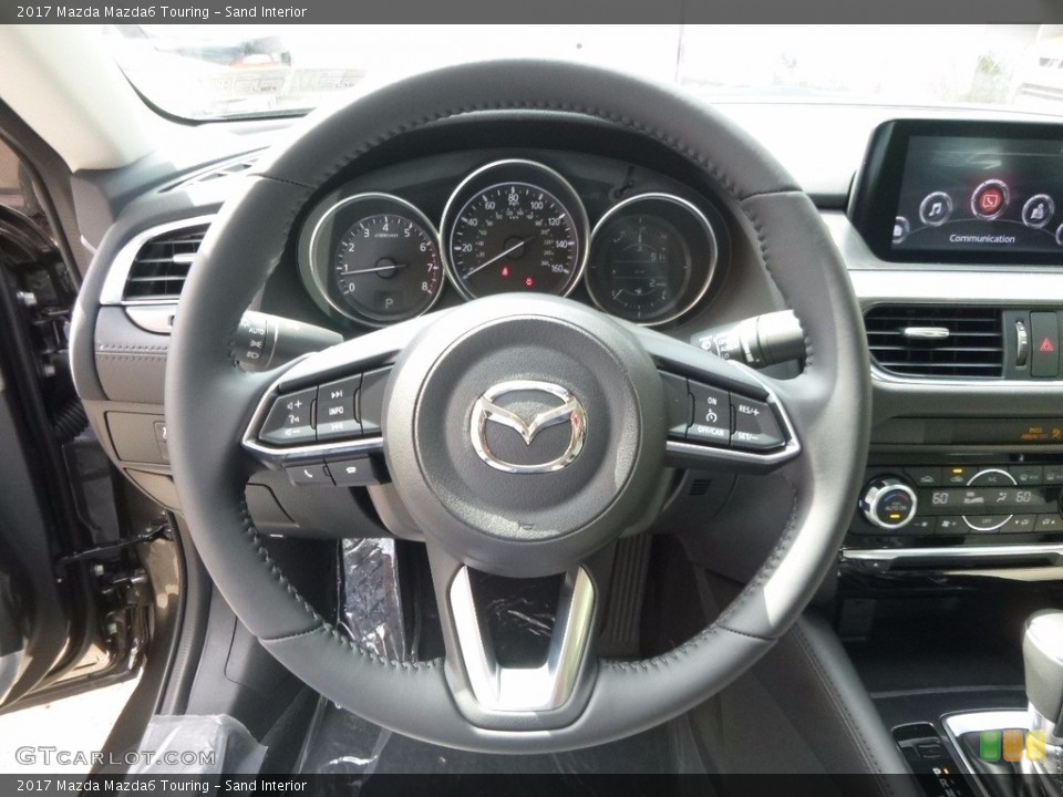 Sand Interior Steering Wheel for the 2017 Mazda Mazda6 Touring #115568030