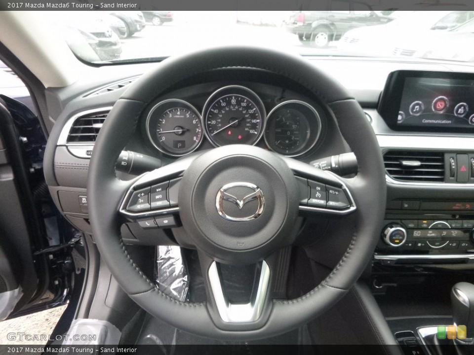Sand Interior Steering Wheel for the 2017 Mazda Mazda6 Touring #115568504