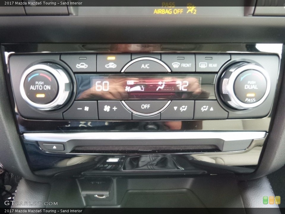 Sand Interior Controls for the 2017 Mazda Mazda6 Touring #115568550