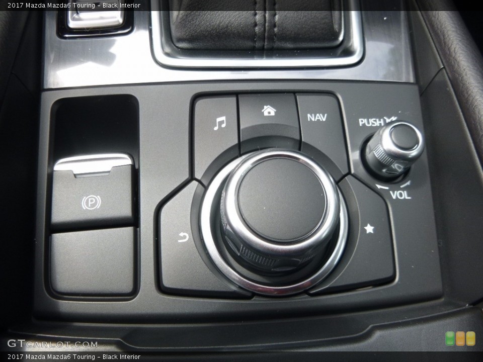 Black Interior Controls for the 2017 Mazda Mazda6 Touring #115568978