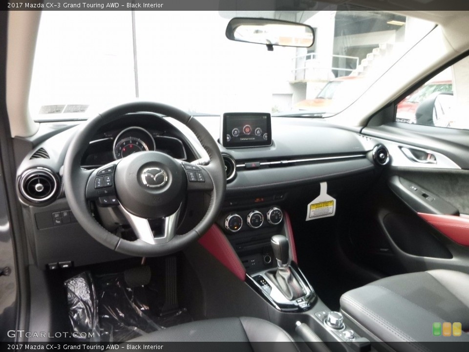 Black Interior Photo for the 2017 Mazda CX-3 Grand Touring AWD #115569269