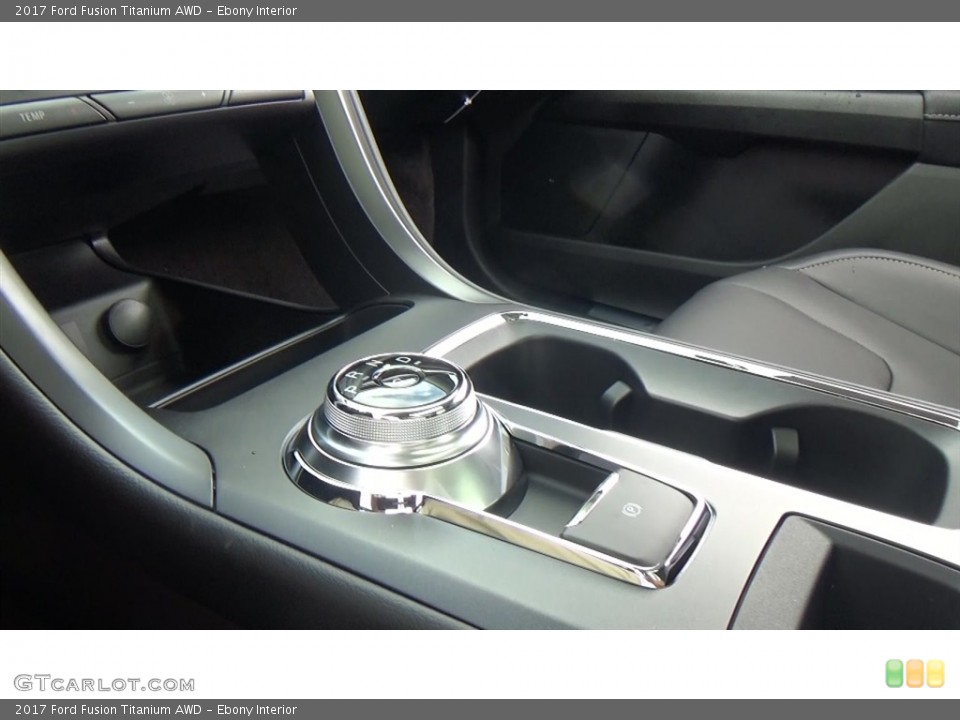 Ebony Interior Controls for the 2017 Ford Fusion Titanium AWD #115570955