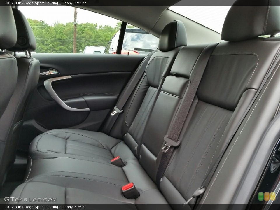 Ebony Interior Rear Seat for the 2017 Buick Regal Sport Touring #115577180