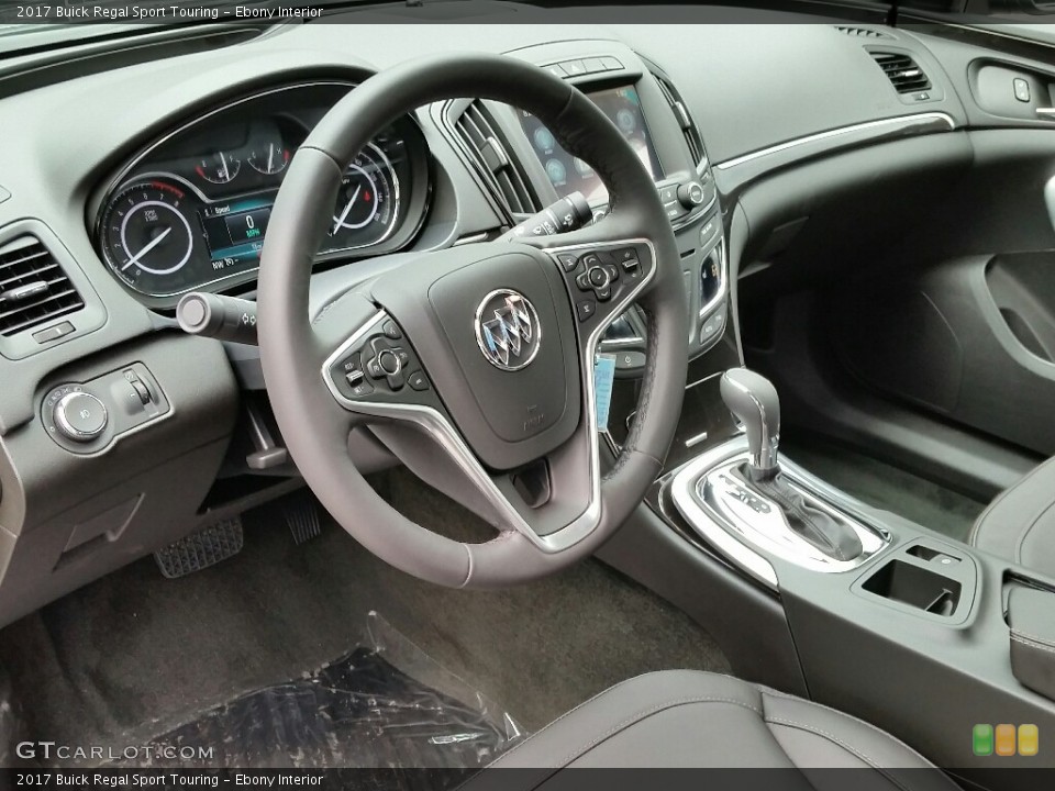 Ebony Interior Dashboard for the 2017 Buick Regal Sport Touring #115577228