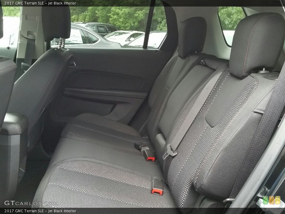 Jet Black Interior Rear Seat for the 2017 GMC Terrain SLE #115578242
