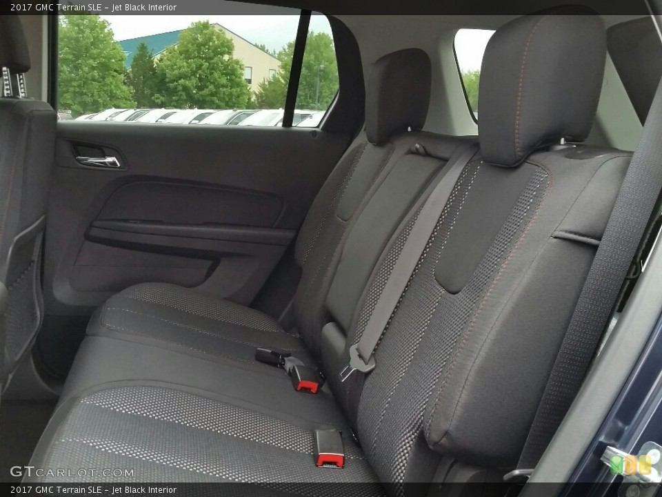 Jet Black Interior Rear Seat for the 2017 GMC Terrain SLE #115579412