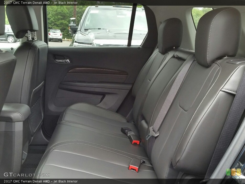 Jet Black Interior Rear Seat for the 2017 GMC Terrain Denali AWD #115579700