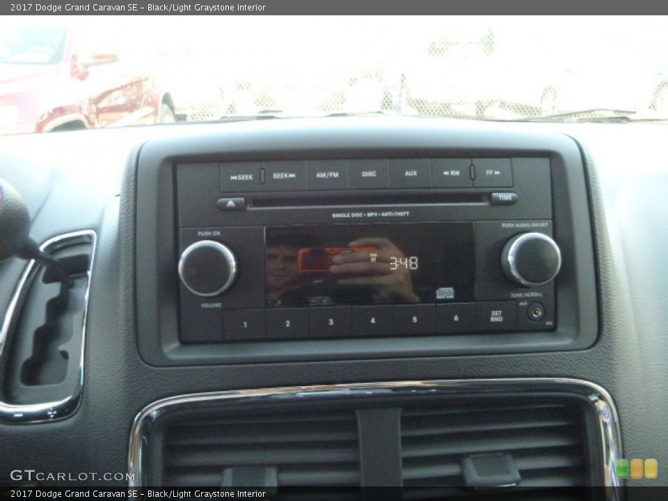 Black/Light Graystone Interior Controls for the 2017 Dodge Grand Caravan SE #115579940