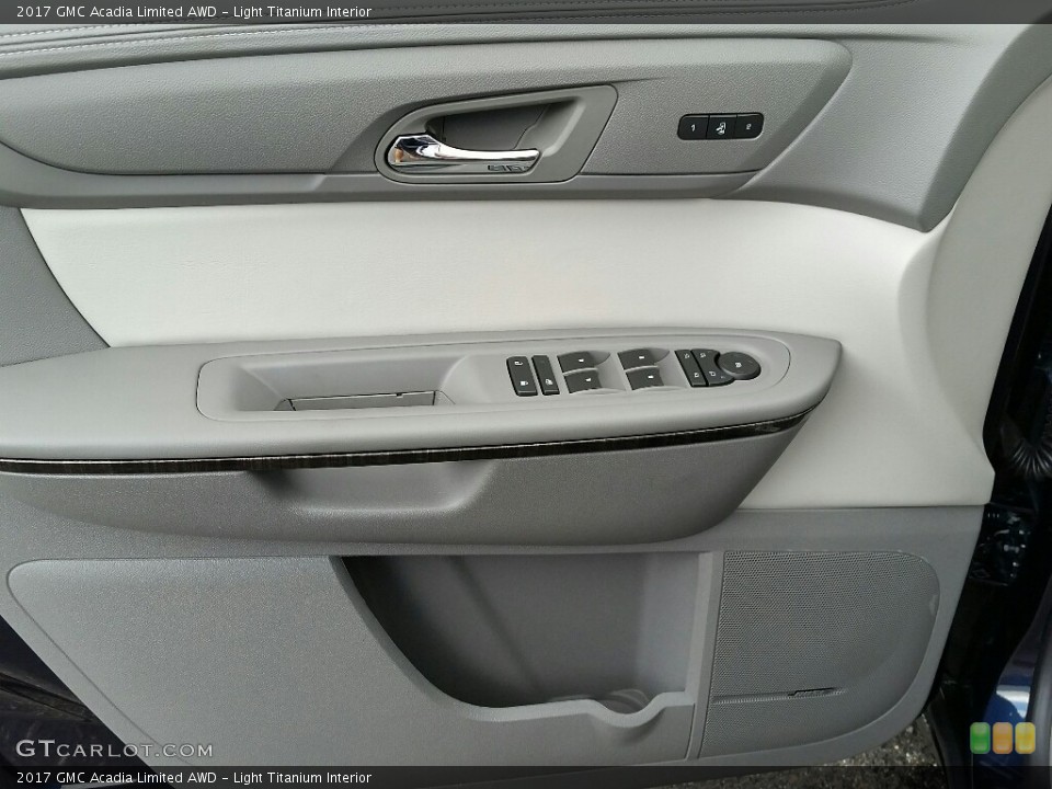 Light Titanium Interior Door Panel for the 2017 GMC Acadia Limited AWD #115580279