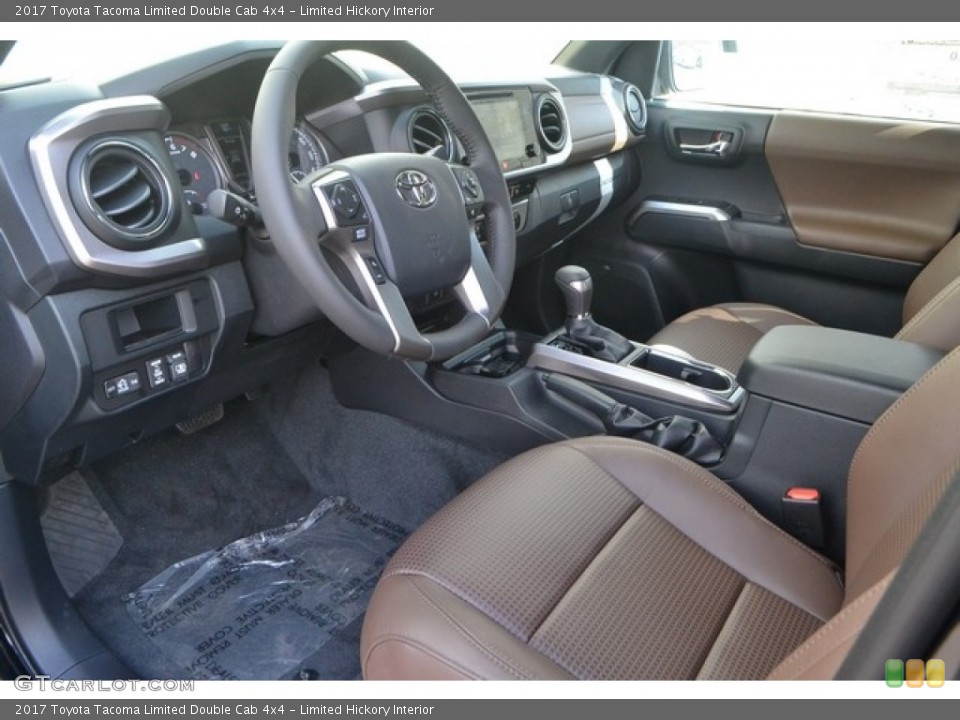 Limited Hickory Interior Photo for the 2017 Toyota Tacoma Limited Double Cab 4x4 #115580747