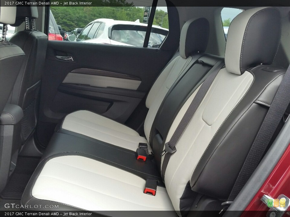 Jet Black Interior Rear Seat for the 2017 GMC Terrain Denali AWD #115580849