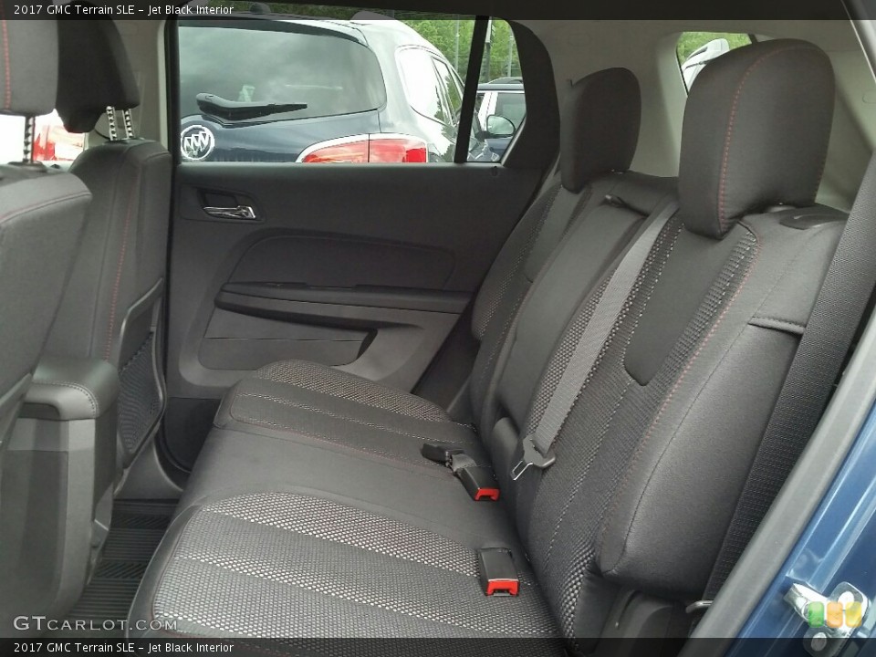 Jet Black Interior Rear Seat for the 2017 GMC Terrain SLE #115581137