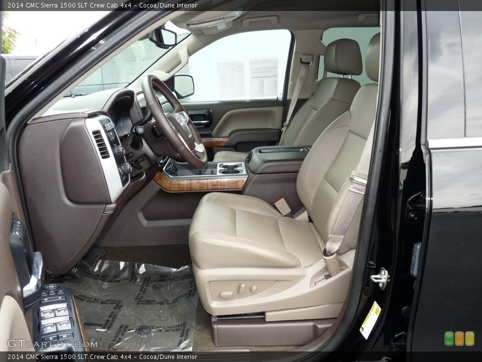 Cocoa/Dune Interior Photo for the 2014 GMC Sierra 1500 SLT Crew Cab 4x4 #115586471