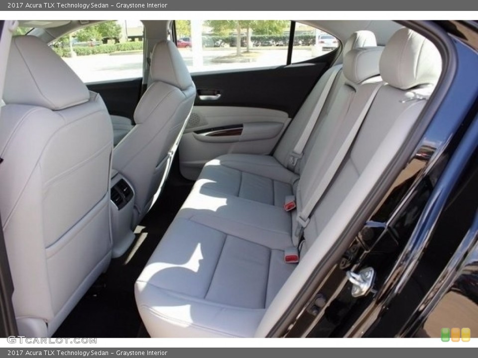 Graystone Interior Rear Seat for the 2017 Acura TLX Technology Sedan #115586576
