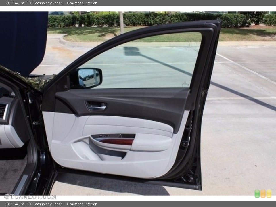 Graystone Interior Door Panel for the 2017 Acura TLX Technology Sedan #115586624