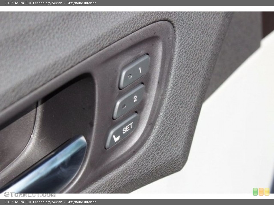 Graystone Interior Controls for the 2017 Acura TLX Technology Sedan #115586675