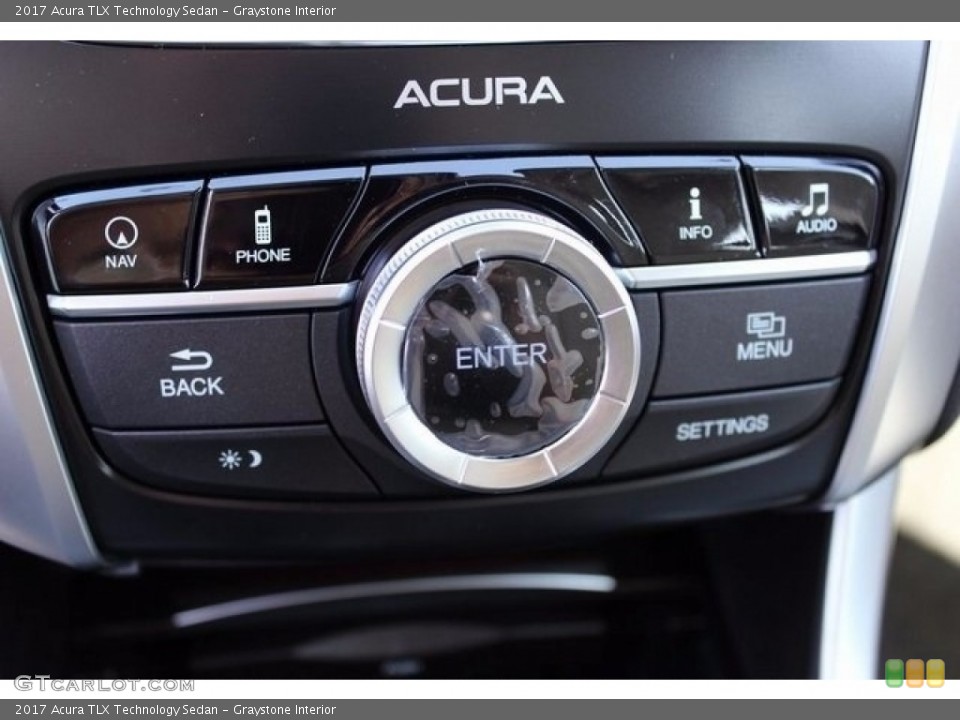 Graystone Interior Controls for the 2017 Acura TLX Technology Sedan #115586756