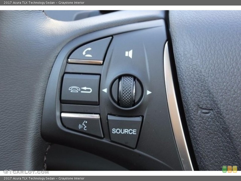 Graystone Interior Controls for the 2017 Acura TLX Technology Sedan #115586765