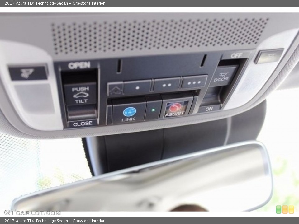 Graystone Interior Controls for the 2017 Acura TLX Technology Sedan #115586825