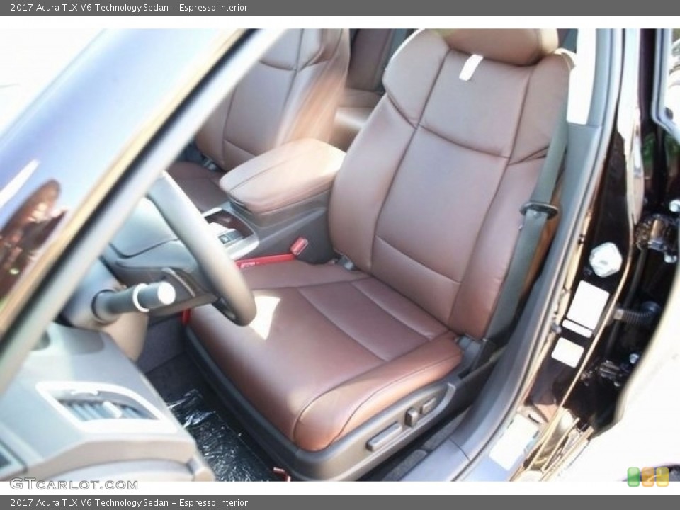 Espresso Interior Front Seat for the 2017 Acura TLX V6 Technology Sedan #115587674