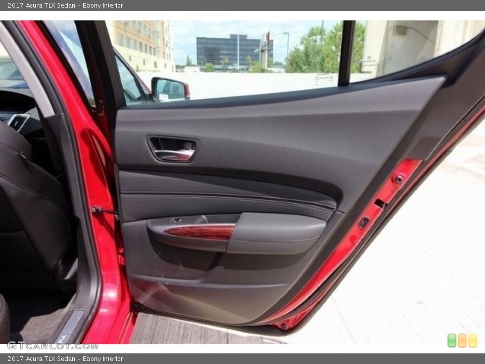 Ebony Interior Door Panel for the 2017 Acura TLX Sedan #115588130