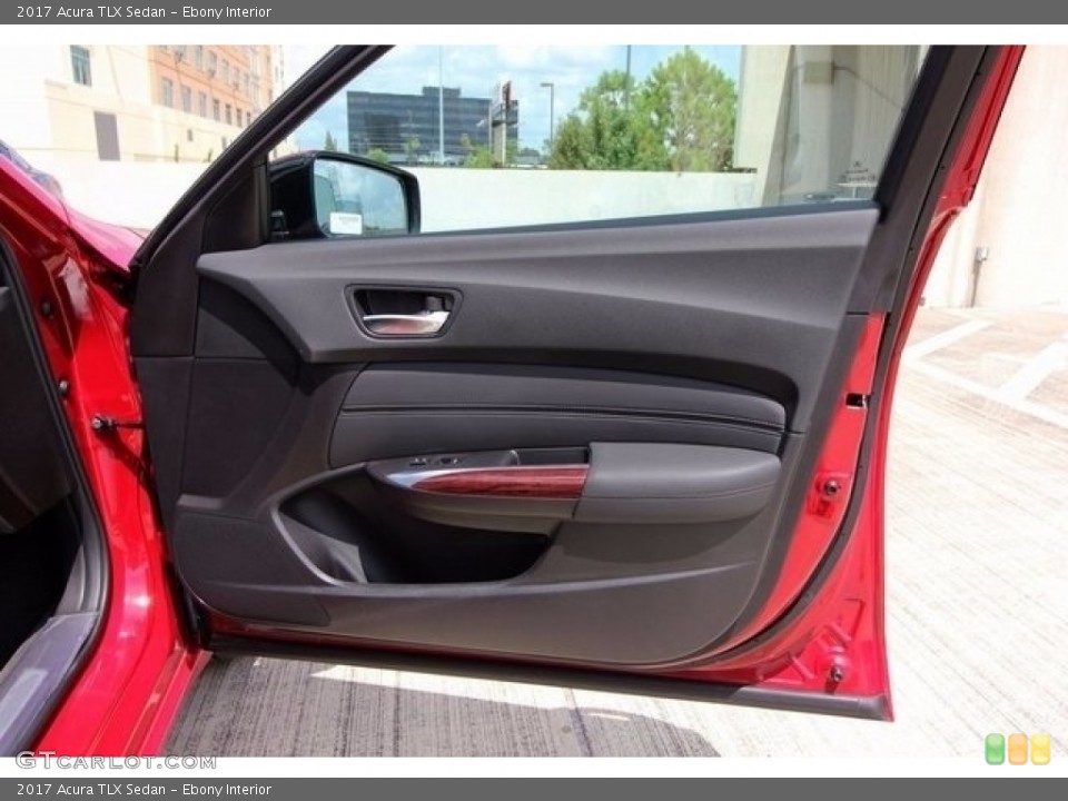 Ebony Interior Door Panel for the 2017 Acura TLX Sedan #115588148