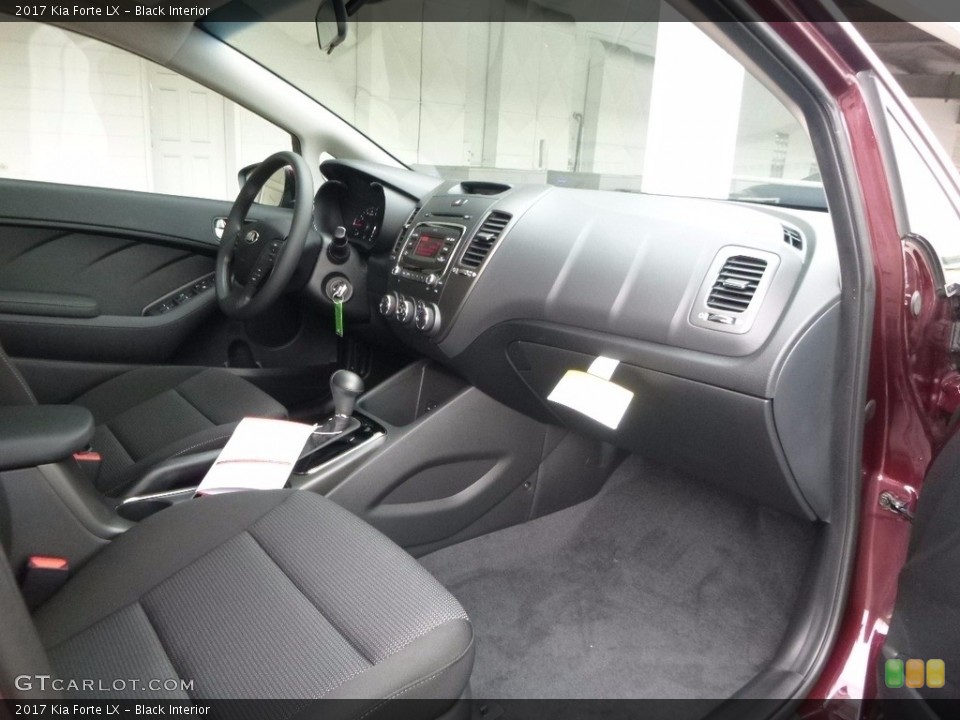 Black Interior Dashboard for the 2017 Kia Forte LX #115592245