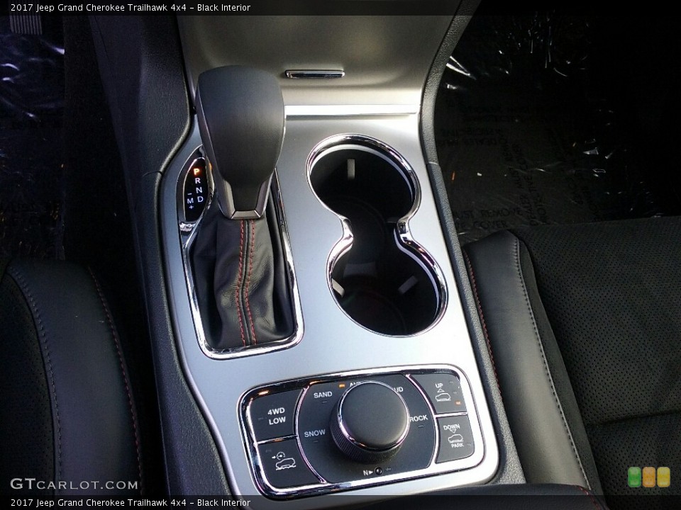 Black Interior Transmission for the 2017 Jeep Grand Cherokee Trailhawk 4x4 #115592371