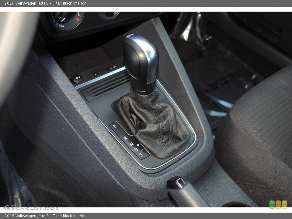 Titan Black Interior Transmission for the 2016 Volkswagen Jetta S #115593277