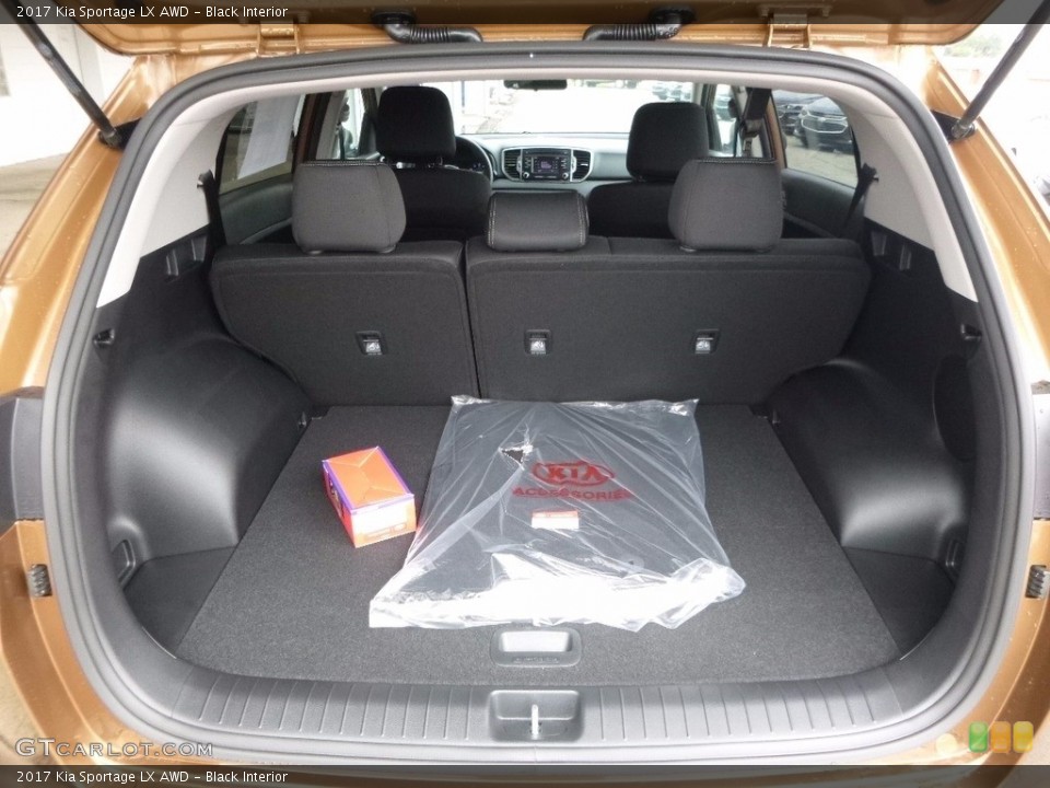 Black Interior Trunk for the 2017 Kia Sportage LX AWD #115593745