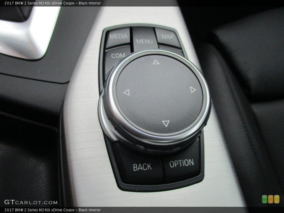 Black Interior Controls for the 2017 BMW 2 Series M240i xDrive Coupe #115594621