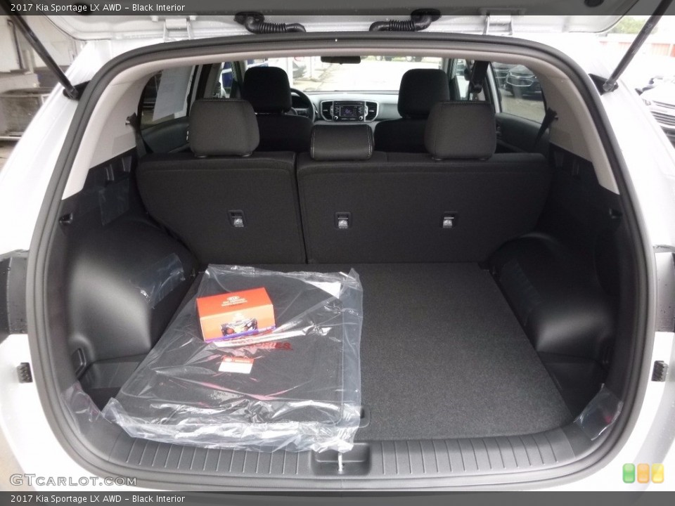 Black Interior Trunk for the 2017 Kia Sportage LX AWD #115594651