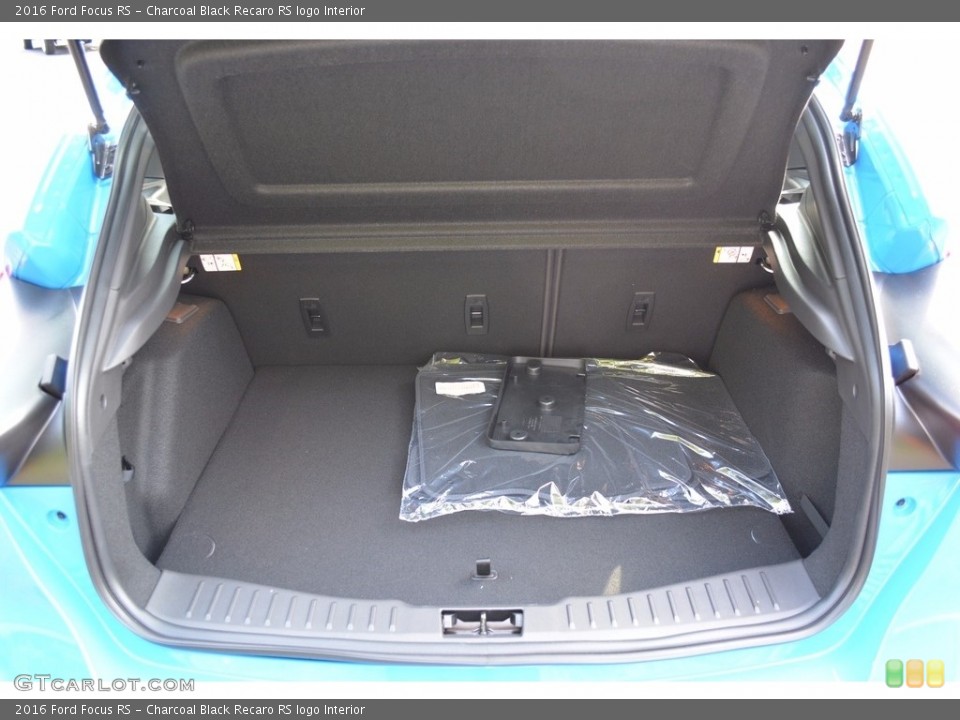 Charcoal Black Recaro RS logo Interior Trunk for the 2016 Ford Focus RS #115595068