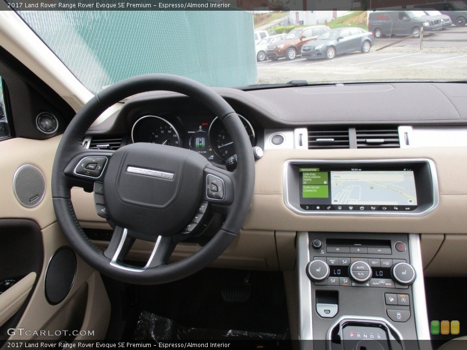 Espresso/Almond Interior Dashboard for the 2017 Land Rover Range Rover Evoque SE Premium #115595608