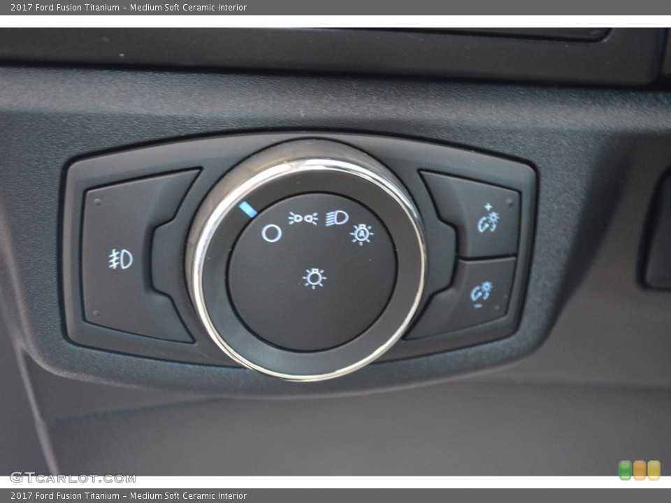 Medium Soft Ceramic Interior Controls for the 2017 Ford Fusion Titanium #115597762