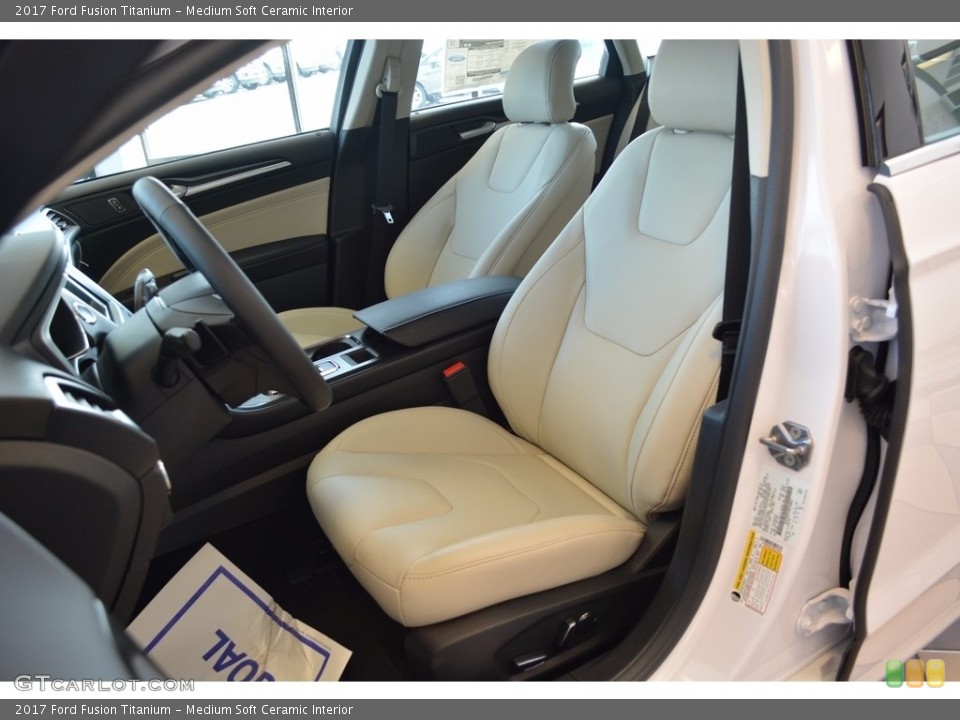 Medium Soft Ceramic Interior Front Seat for the 2017 Ford Fusion Titanium #115597891