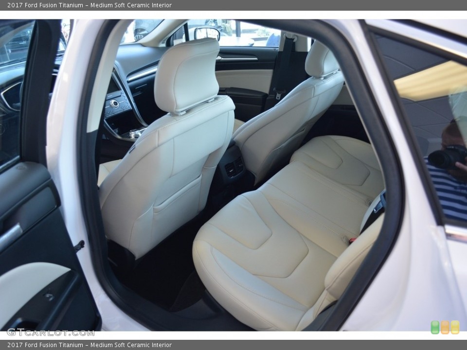 Medium Soft Ceramic Interior Rear Seat for the 2017 Ford Fusion Titanium #115597960