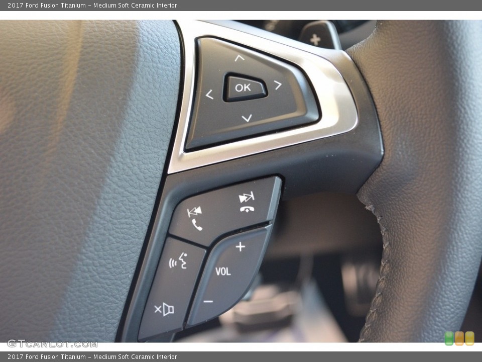 Medium Soft Ceramic Interior Controls for the 2017 Ford Fusion Titanium #115598419