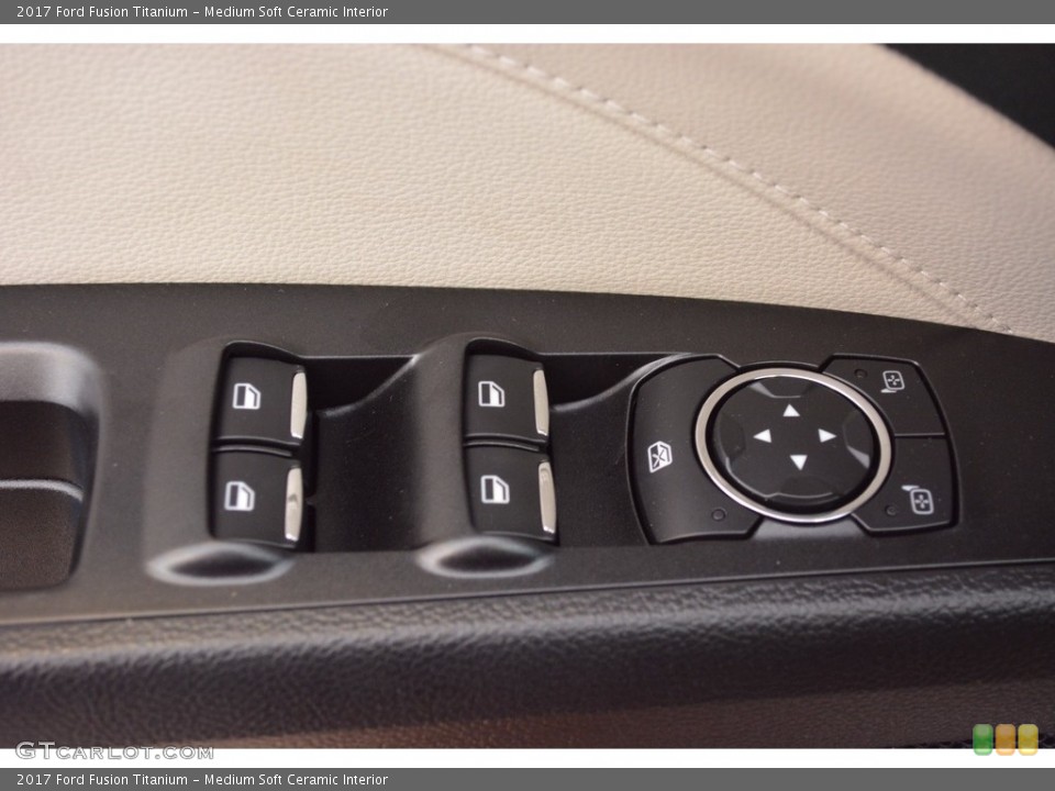 Medium Soft Ceramic Interior Controls for the 2017 Ford Fusion Titanium #115598559