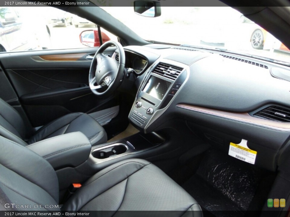 Ebony Interior Photo for the 2017 Lincoln MKC Reserve AWD #115598578